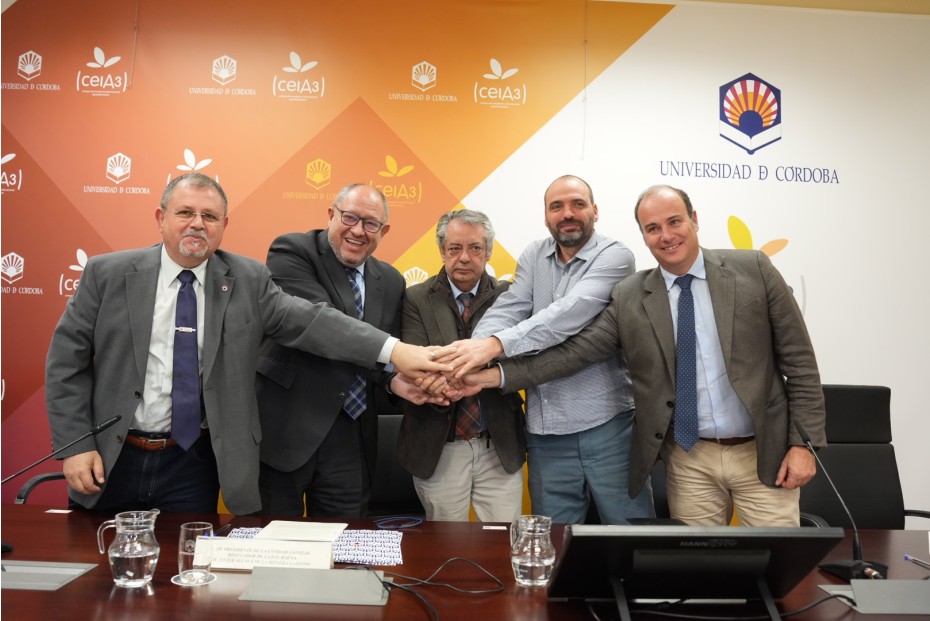 La D.O. Baena, la Fundación Bodegas Campos y la D.O.P Azafrán de La Mancha colaborarán con la Cátedra de Gastronomía Mediterránea de la UCO